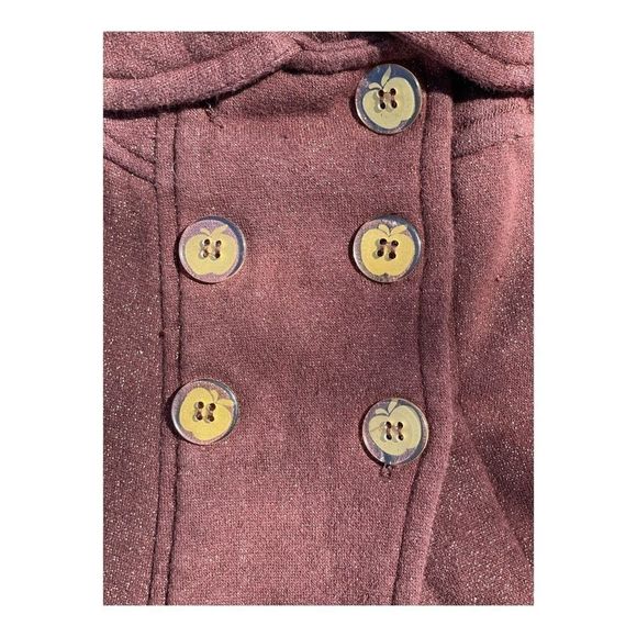 Y2K Apple Bottoms Bolero Sweater Chocolate Gold - Picture 4 of 10